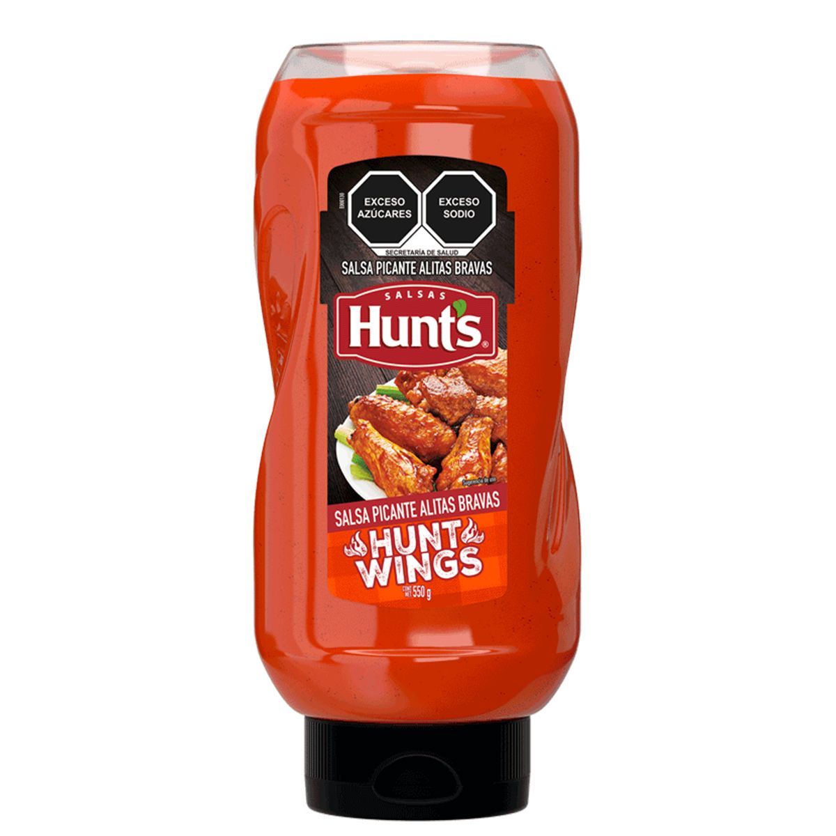 HUNTS - Salsa Picante Hunts Wings Envase 550 g
