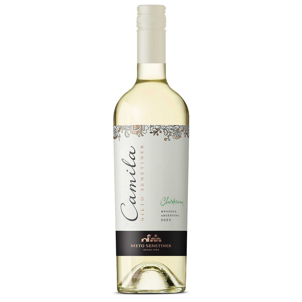NIETO SENETINER - Vino Nieto Senetiner Camila Chardonnay Botella 750 mL