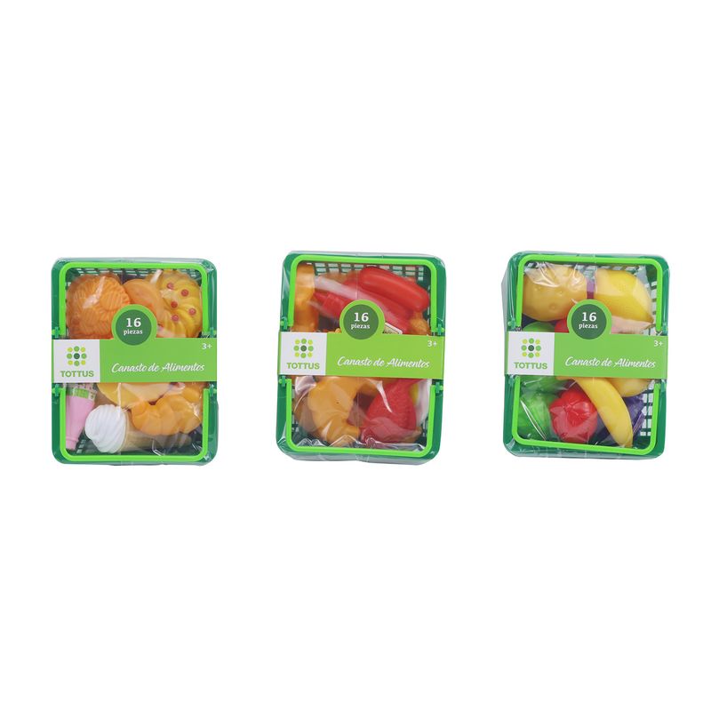 TOTTUS - Canasta Frutas y Verduras 16 Pzas