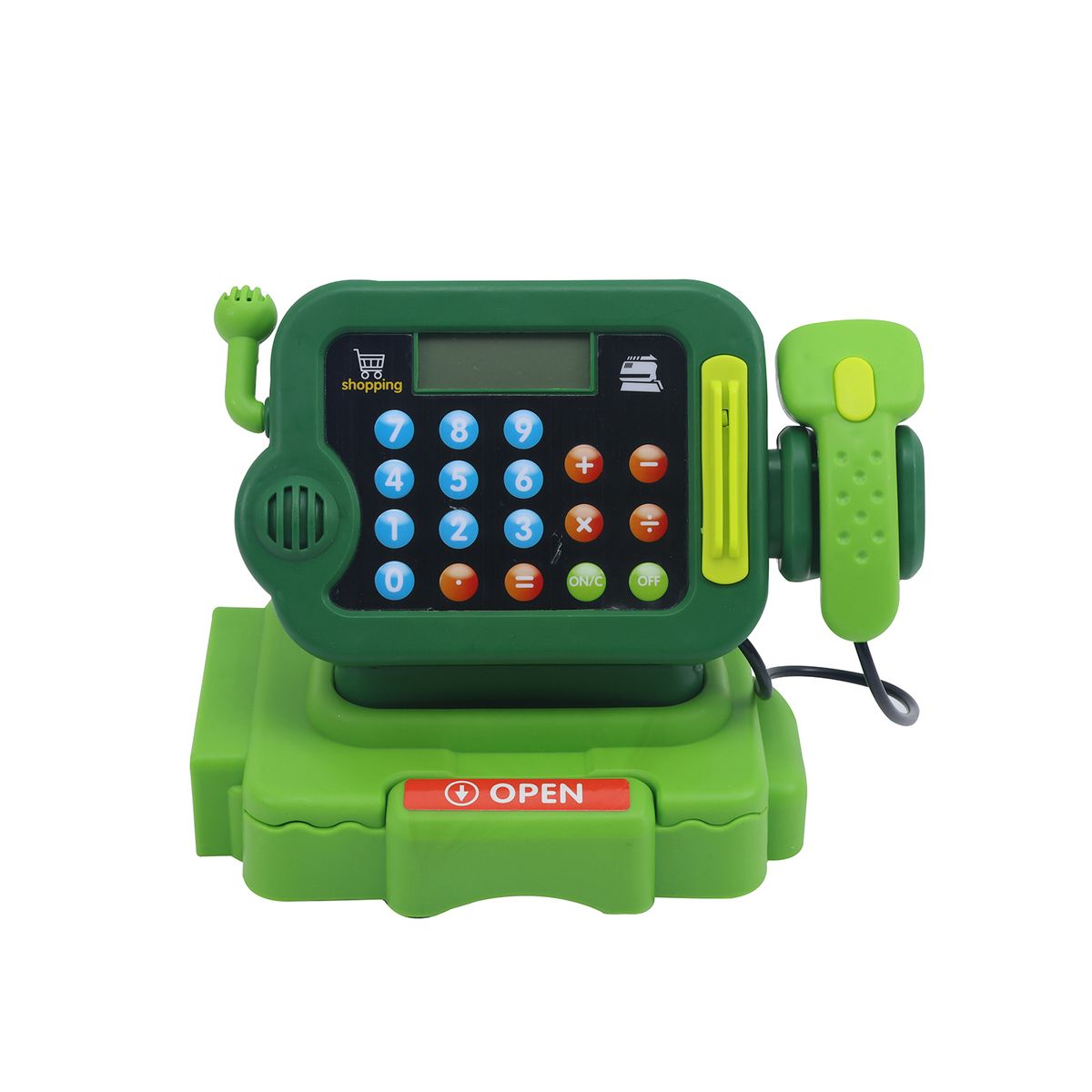 TOTTUS - Caja Registradora con 22 Accesorios