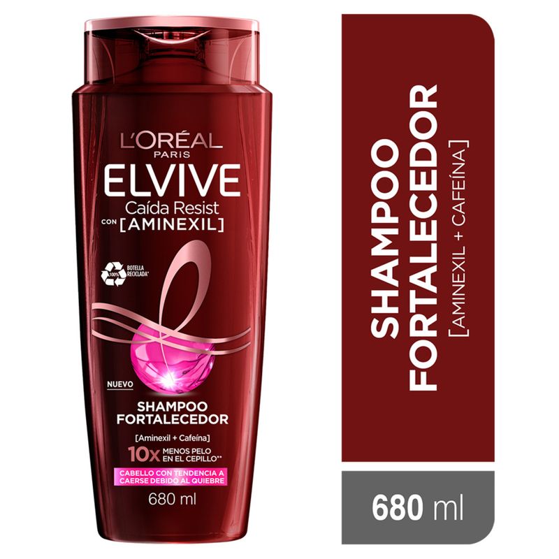 ELVIVE - Shampoo Elvive Caída Resist Forte Envase 680 mL