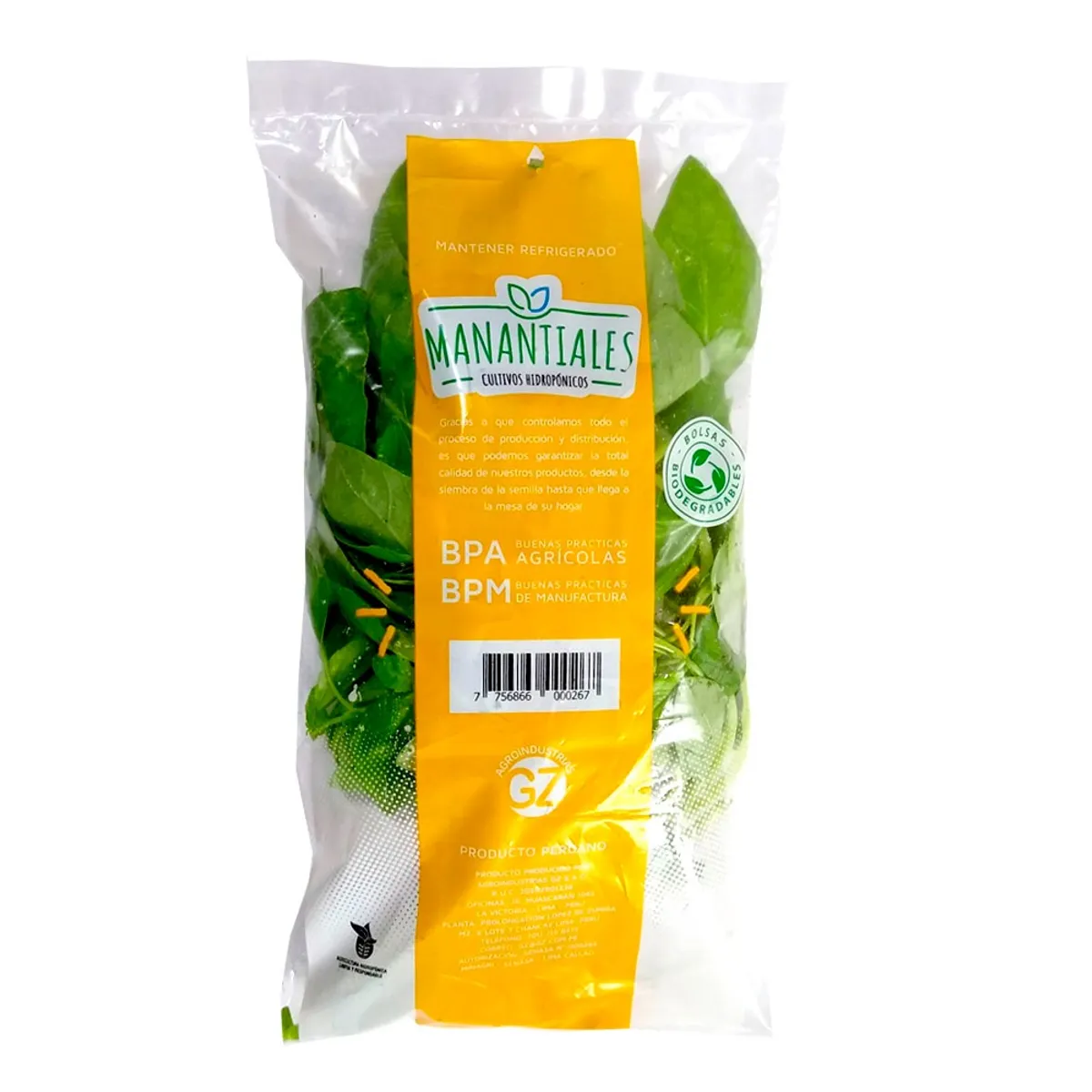 MANANTIALES - Albahaca Manantiales 80 g