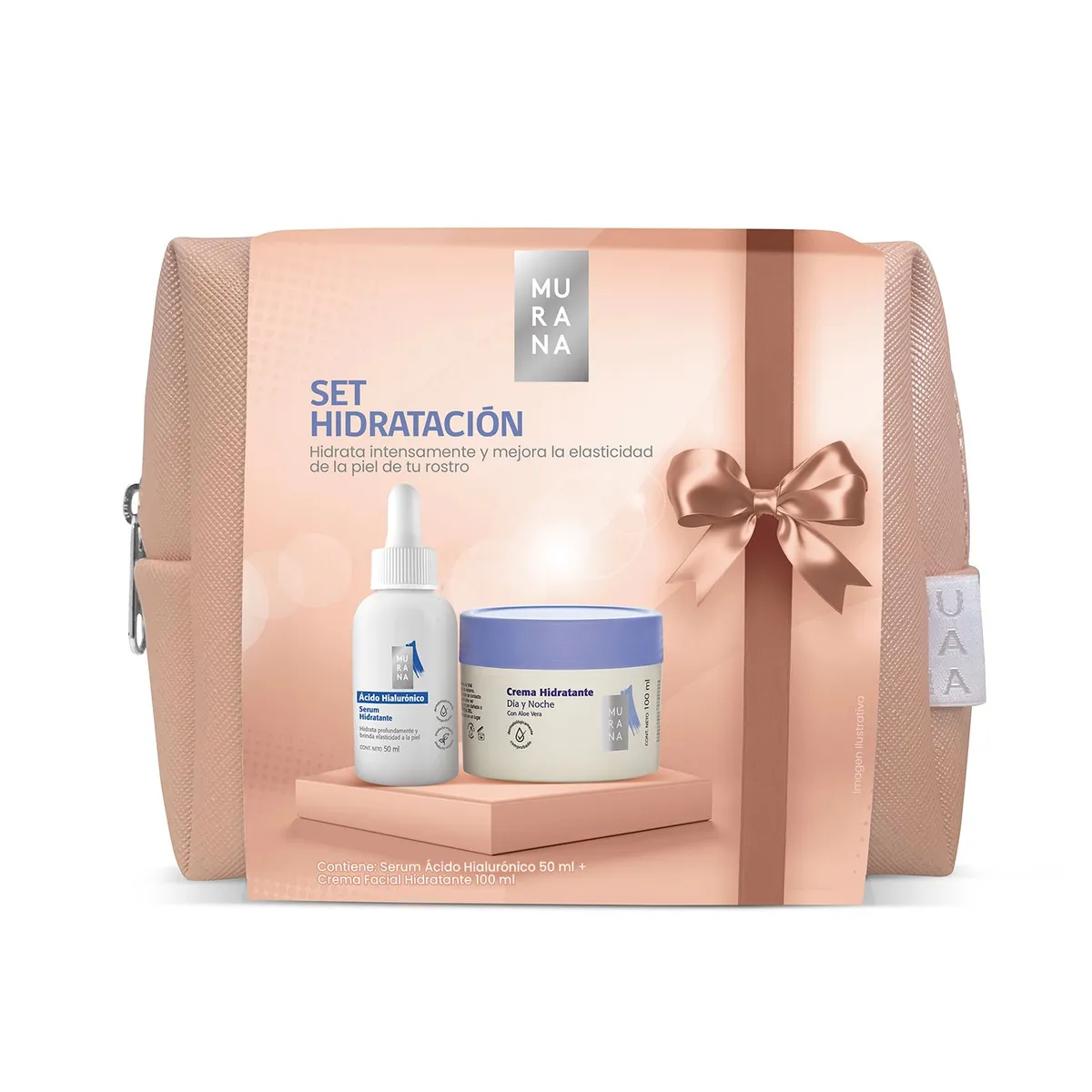 MURANA - Pack Murana Serum Ácido Hialurónico + Crema Multibeneficios Hidratante