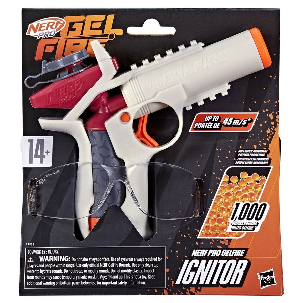 NERF - Lanzador Nerf Pro Gelfire Ignitor