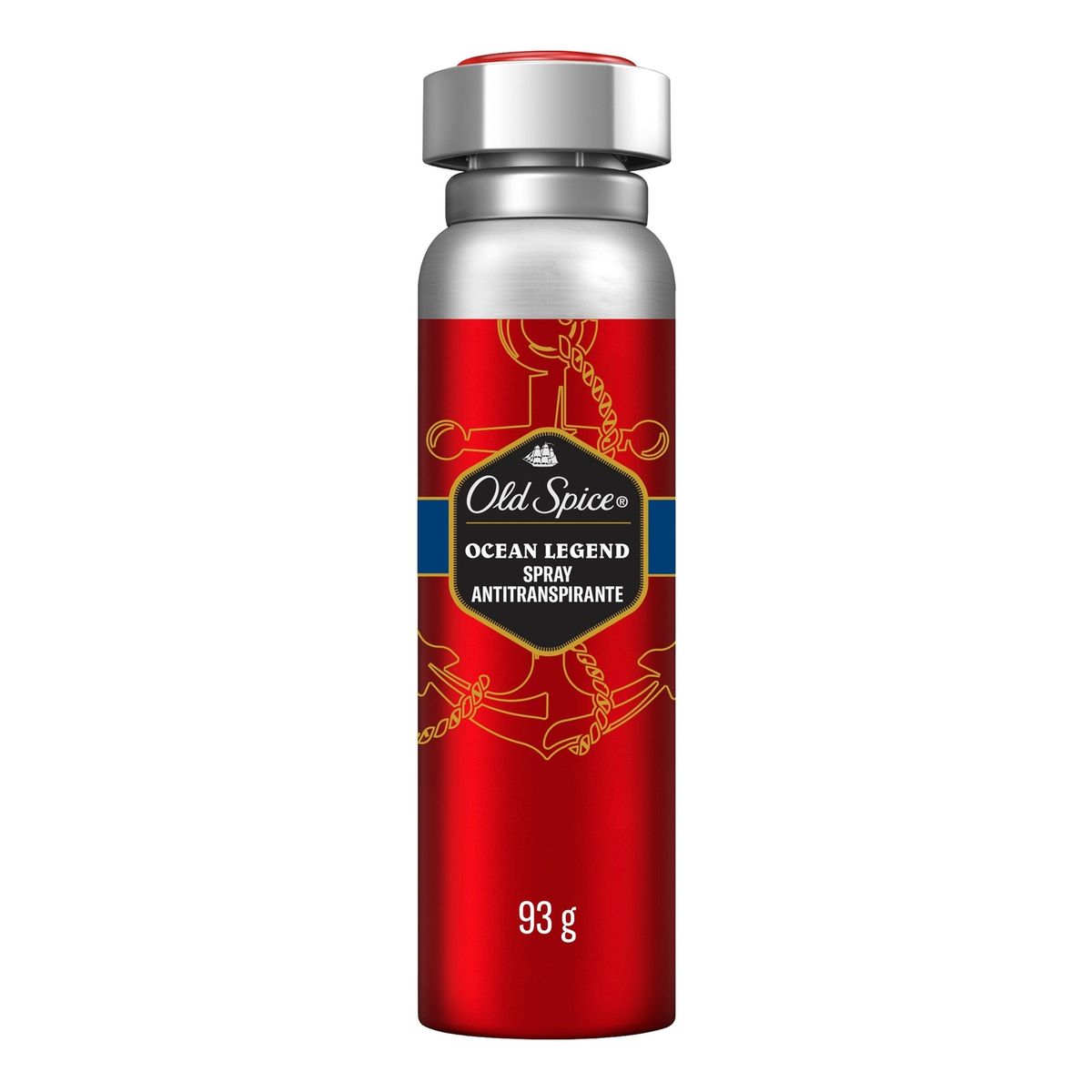 OLD SPICE - Antitranspirante en Spray Old Spice Ocean Legend Envase 150 mL
