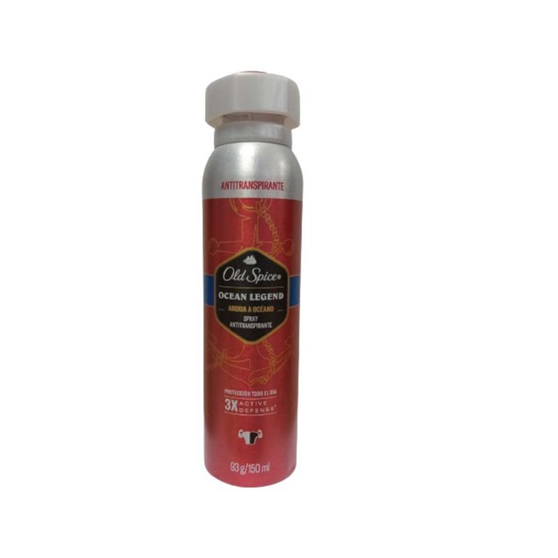 OLD SPICE - Antitranspirante Old Spice Aerosol Ocean Legend Envase 150 mL