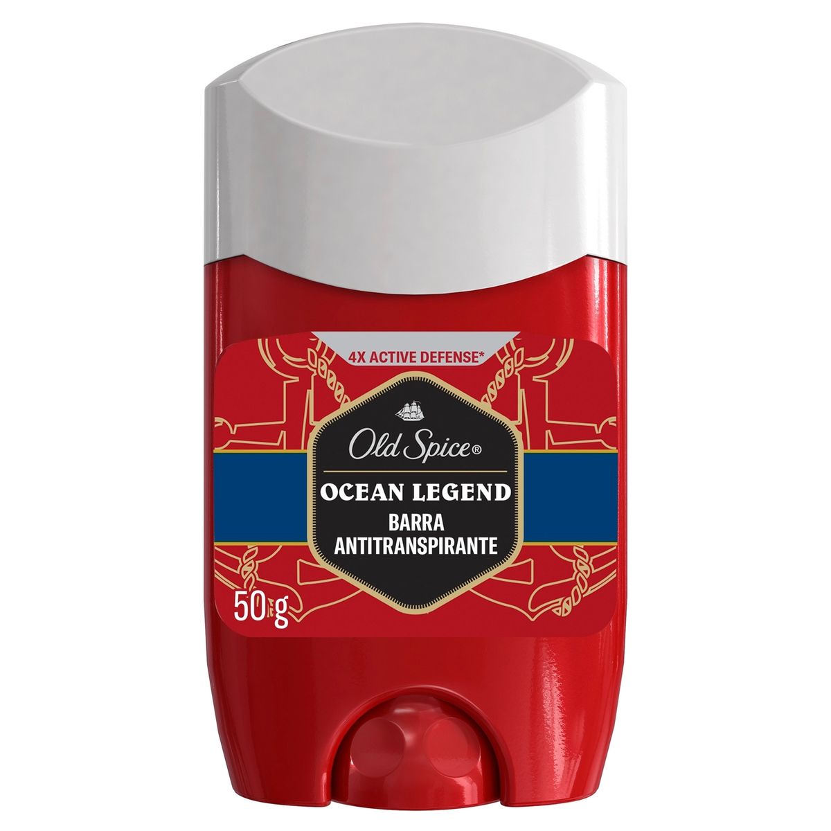 OLD SPICE - Antitranspirante en Barra Old Spice Ocean Legend Envase 50 g