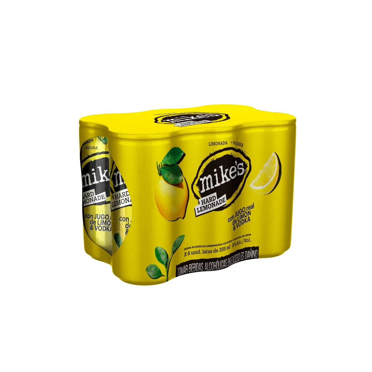MIKES - Bebida RTD Mikes Hard Lemonade Sixpack Lata 355 mL