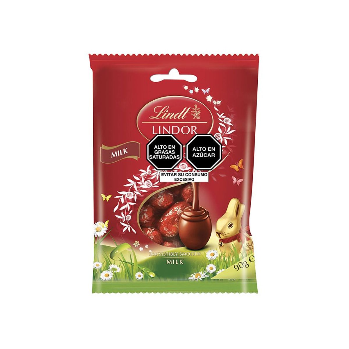 LINDT - Chocolate con Leche Lindt Mini Eggs Empaque 90 g