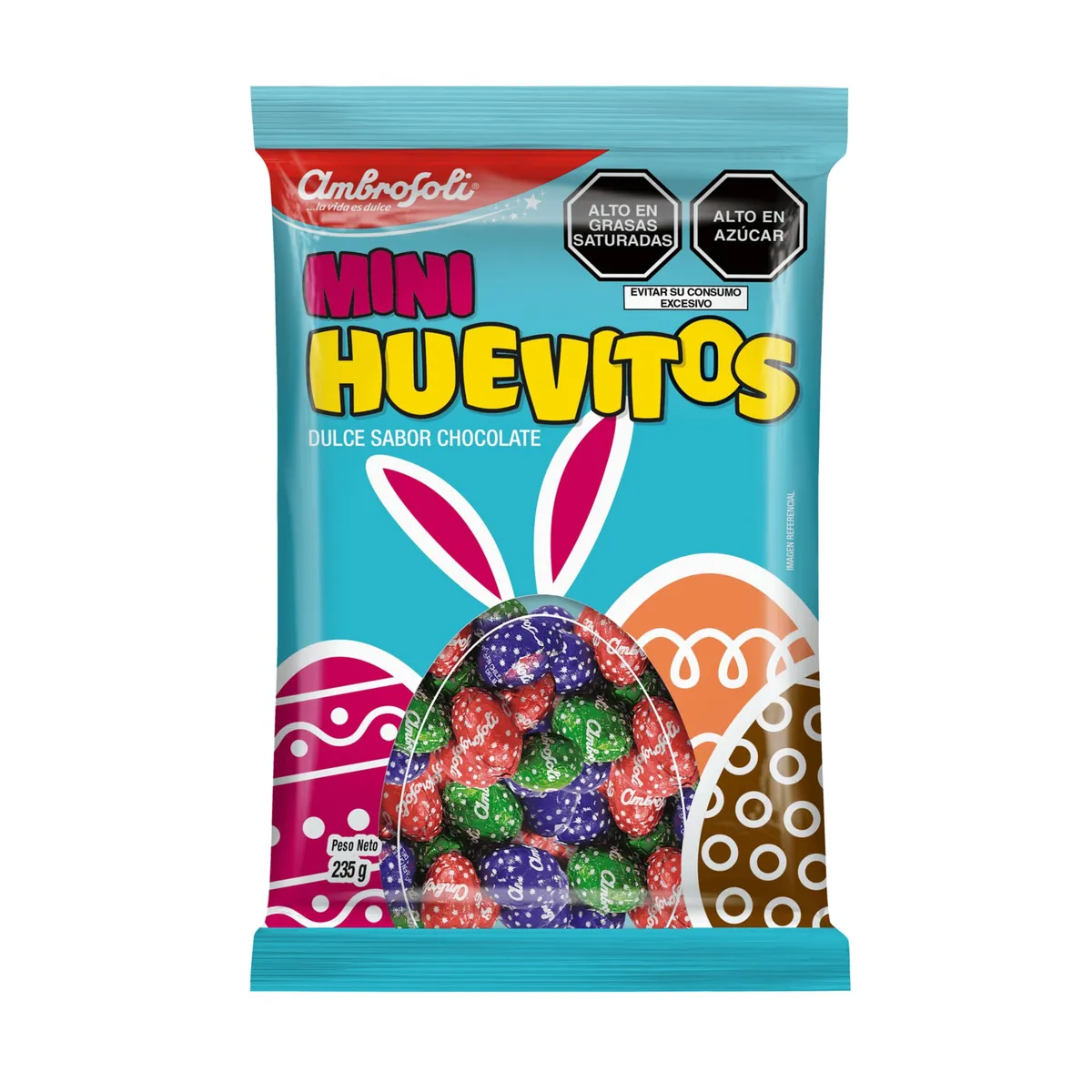 AMBROSOLI - Chocolate Ambrosoli Mini Huevitos Bolsa 235 g