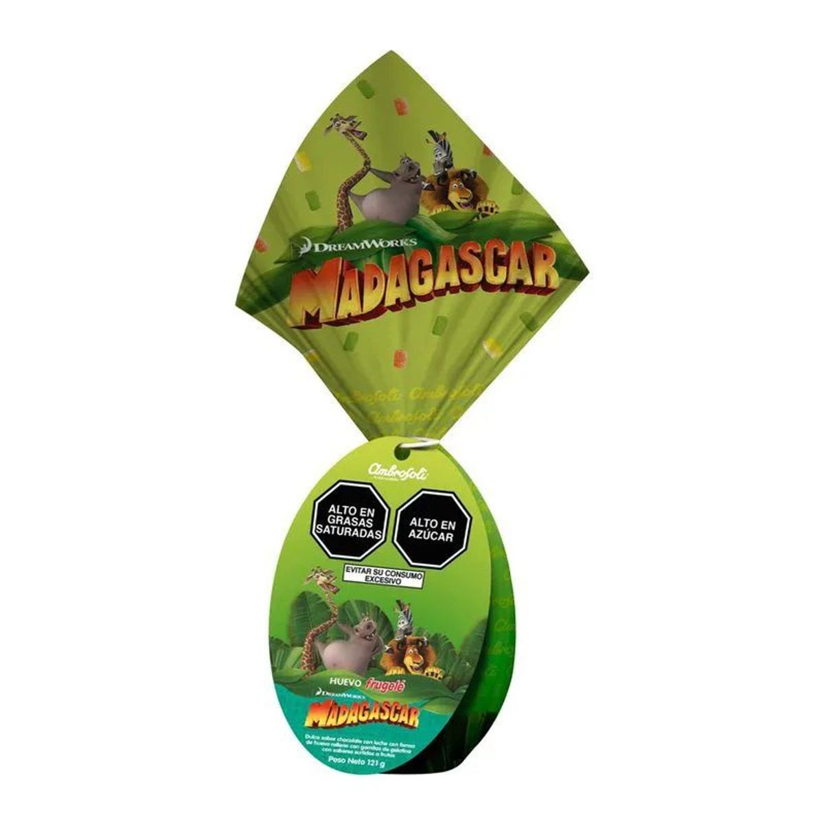 AMBROSOLI - Huevo Frugele Madagascar 121 g