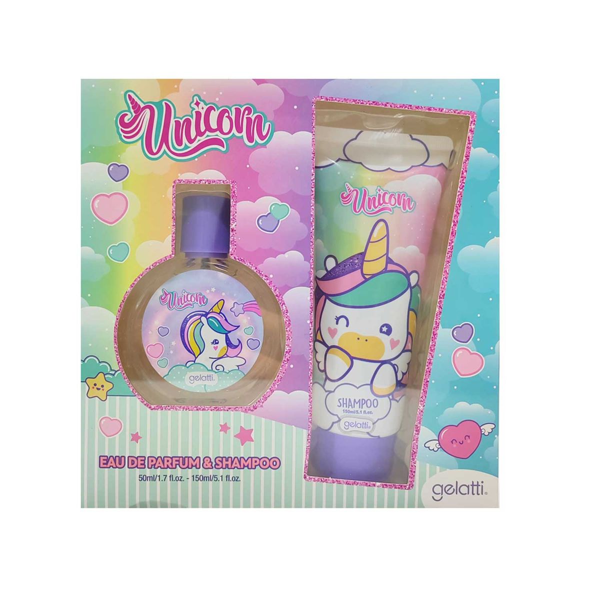 GELATTI - Pack Gelatti Unicorn Colonia 50 mL + Shampoo 150 mL