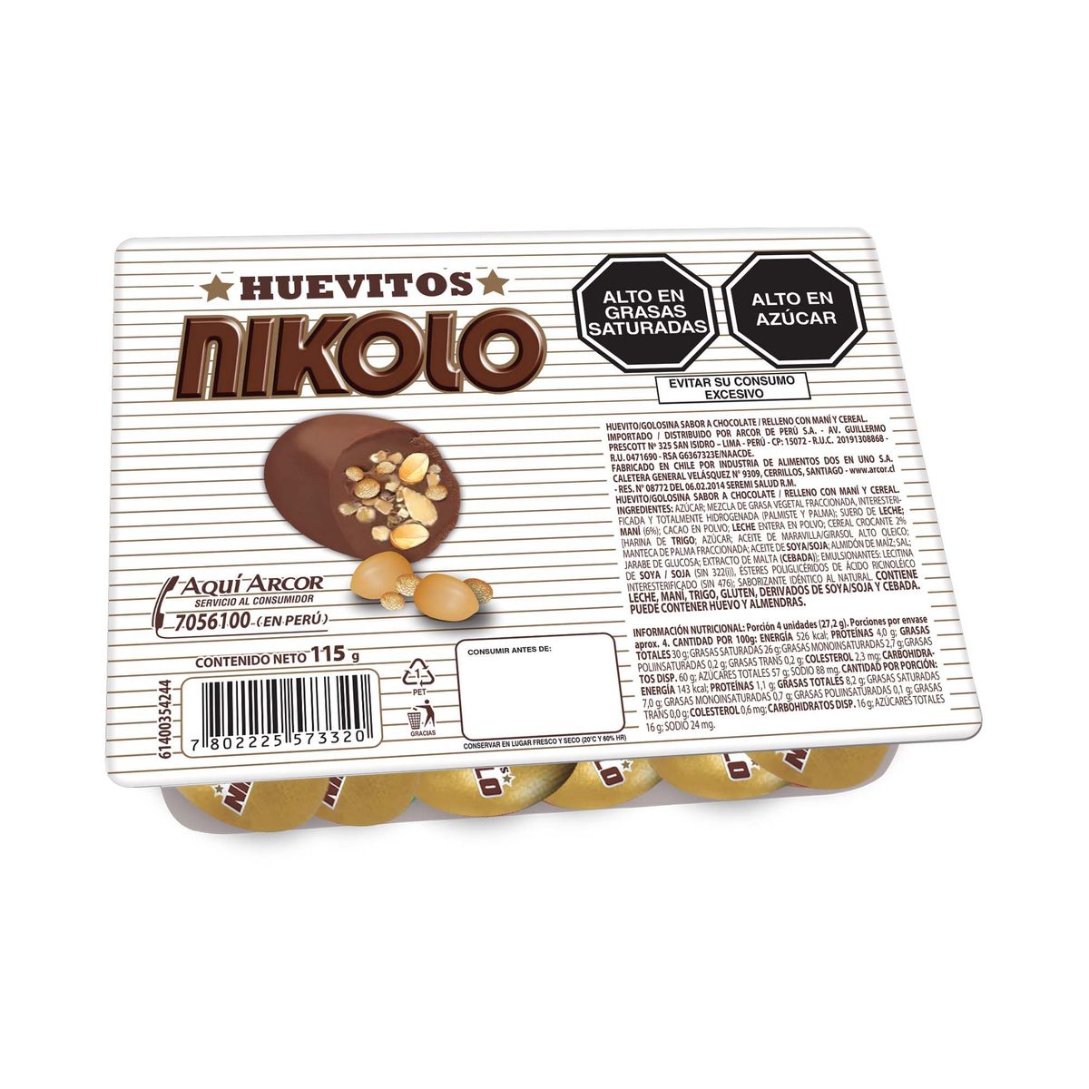 NIKOLO - Huevo Nikolo 115 g