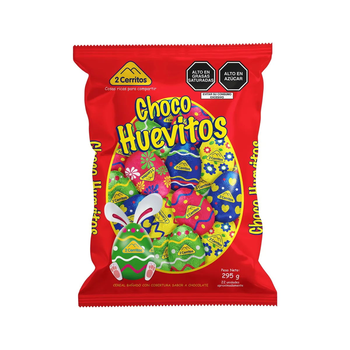 2 CERRITOS - Choco Huevitos 2 Cerritos Bolsa 295 g