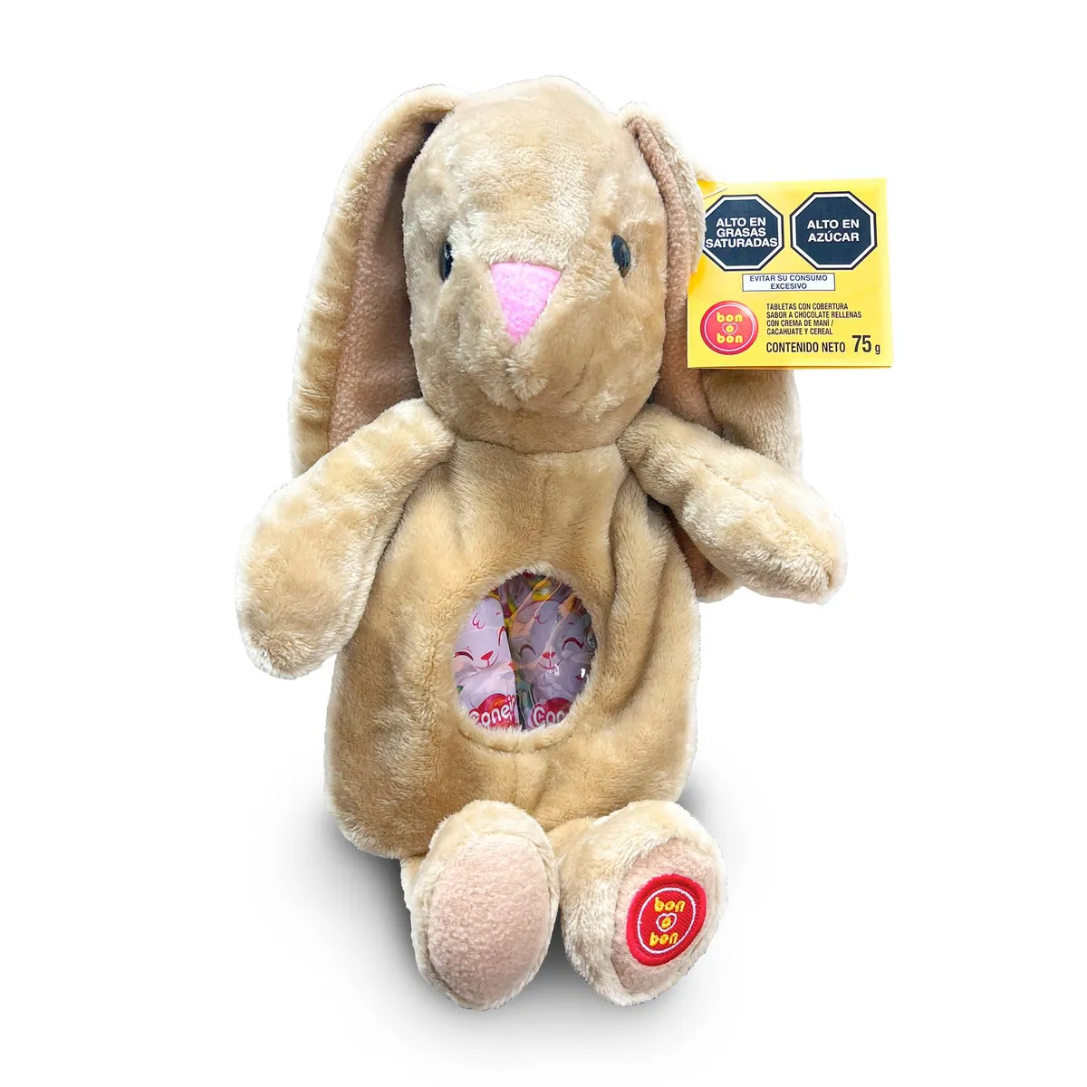 BON O BON - Chocolate Bon o Bon Mochila Conejo Empaque 75 g