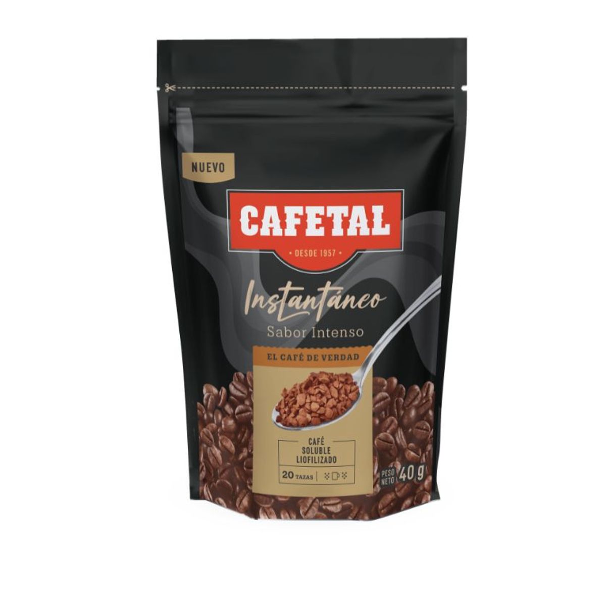 CAFETAL  - Café Instantáneo Cafétal Doypack 40 g