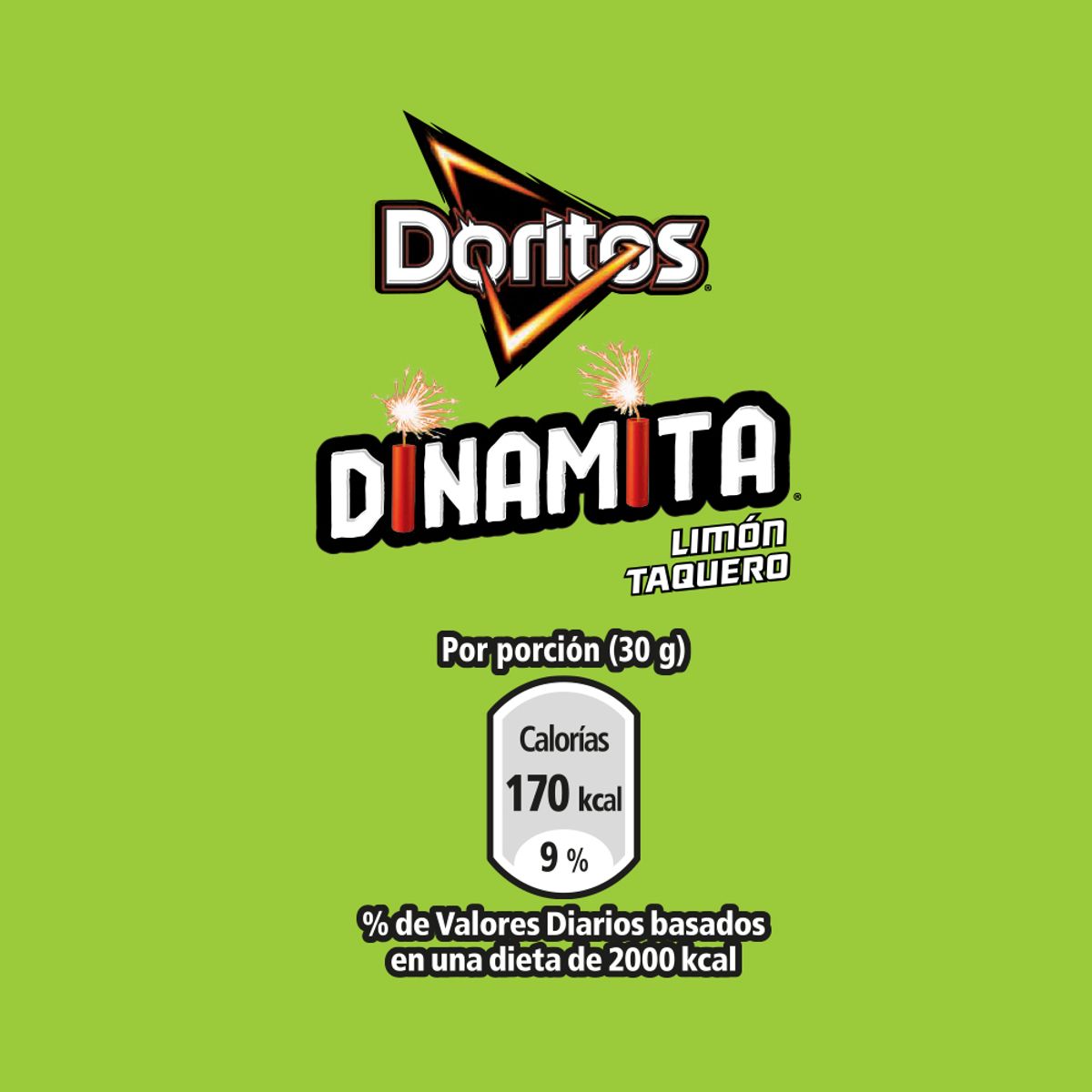 DORITOS - Snacks Doritos Dinamita Limón Bolsa 35 g