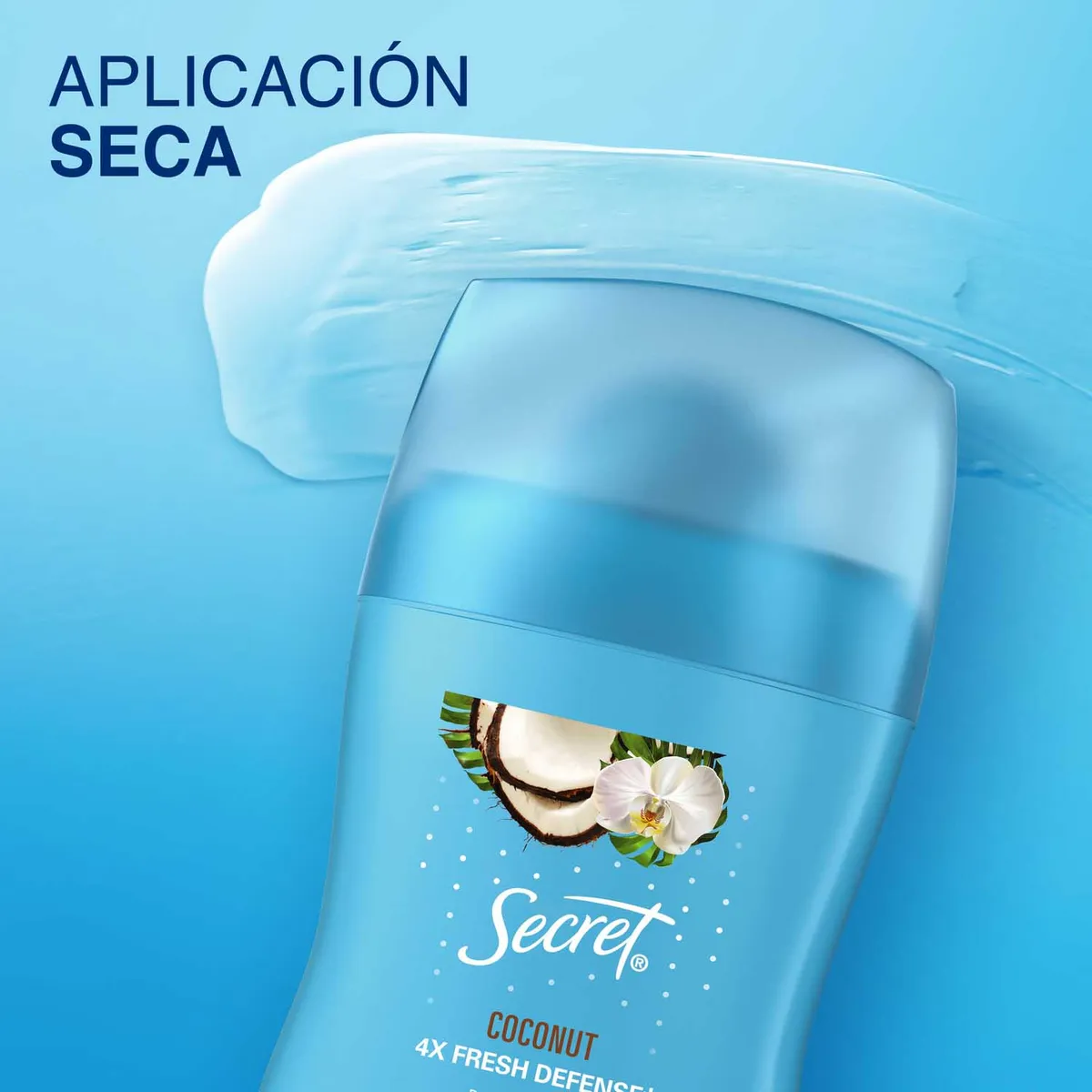 SECRET - Antitranspirante en Barra Secret Fresh Coco Envase 45 g