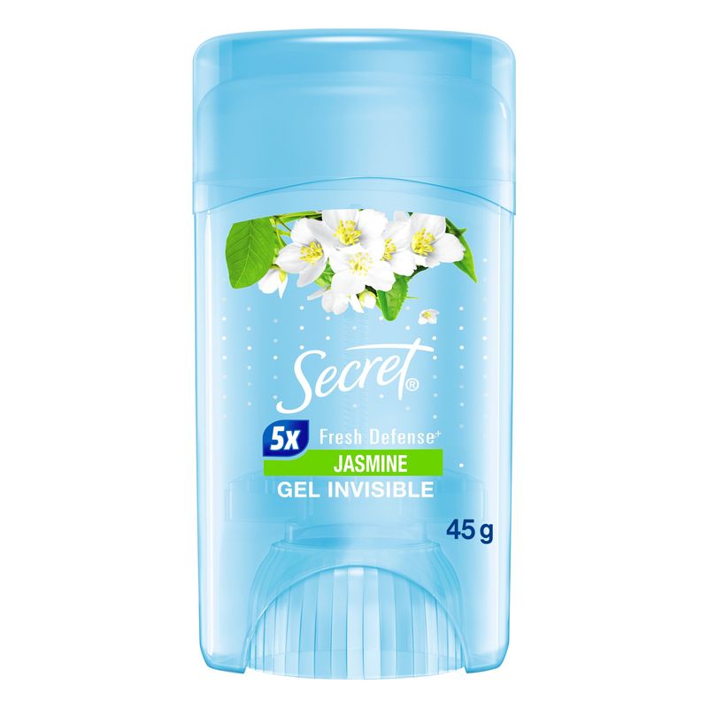SECRET - Antitranspirante Secret Gel Invisible Jasmine Envase 45 g