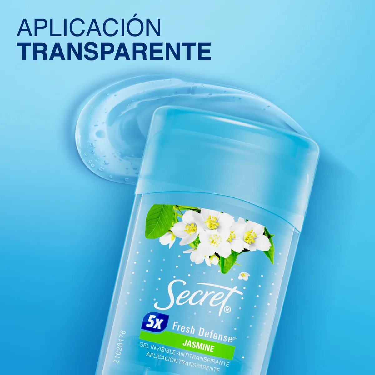 SECRET - Antitranspirante Gel Secret Jazmín Envase 45 g