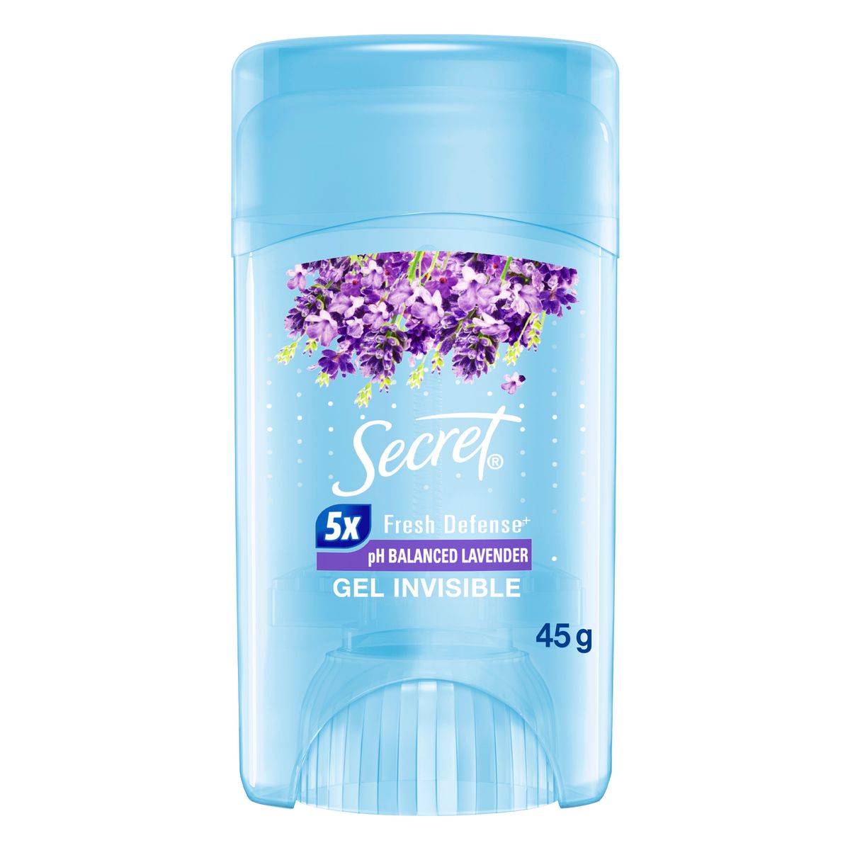 SECRET - Antitranspirante Gel Secret Lavanda Envase 45 g