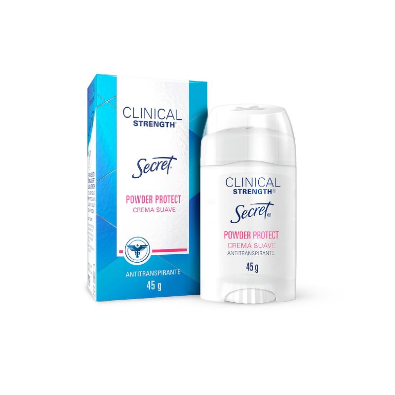 SECRET - Crema Antitranspirante Secret Powder Protect Envase 45 g