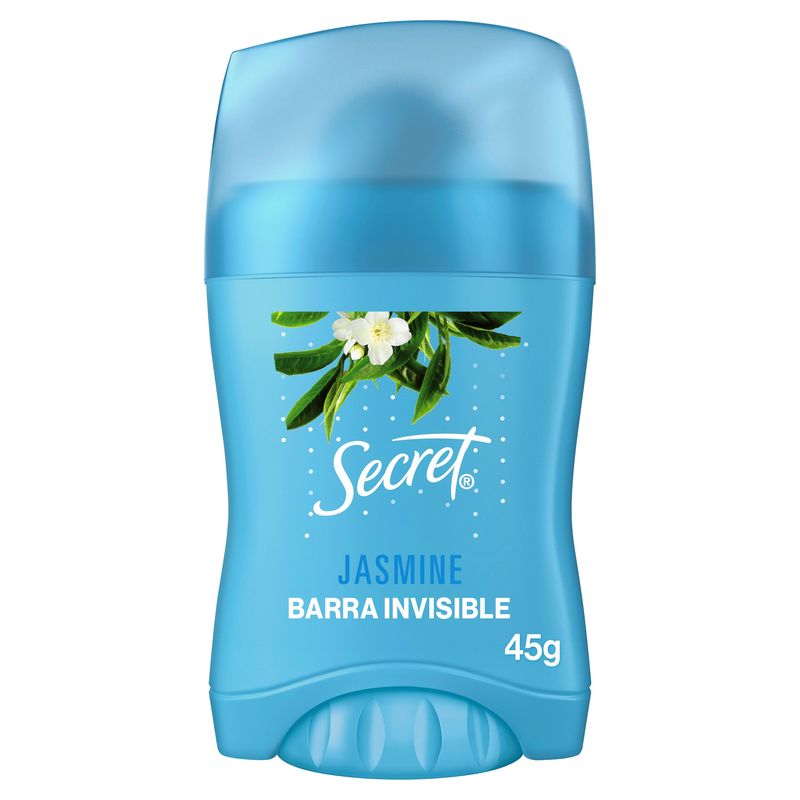 SECRET - Antitranspirante Secret Barra Invisible Jasmine Envase 45 g