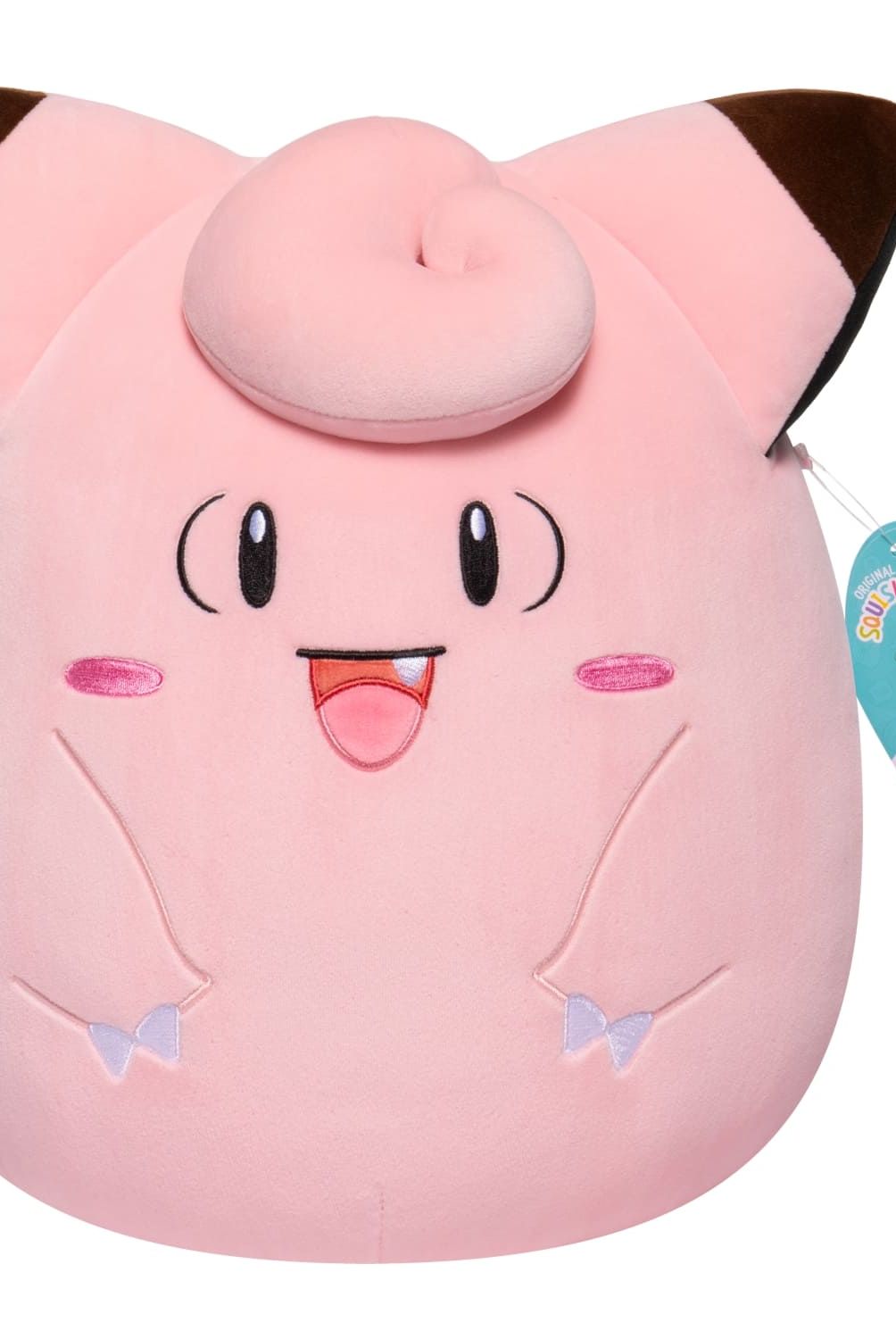 SQUISHMALLOWS - Peluche Clefairy Pokemon 25 cm
