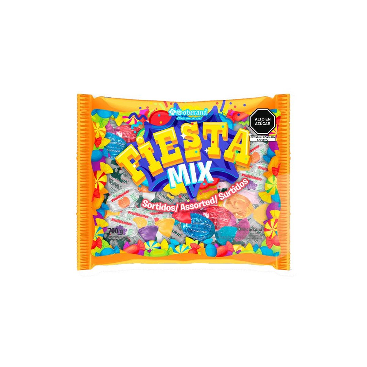 SOBERANA - Caramelos Soberana Fiesta Mix Bolsa 700 g