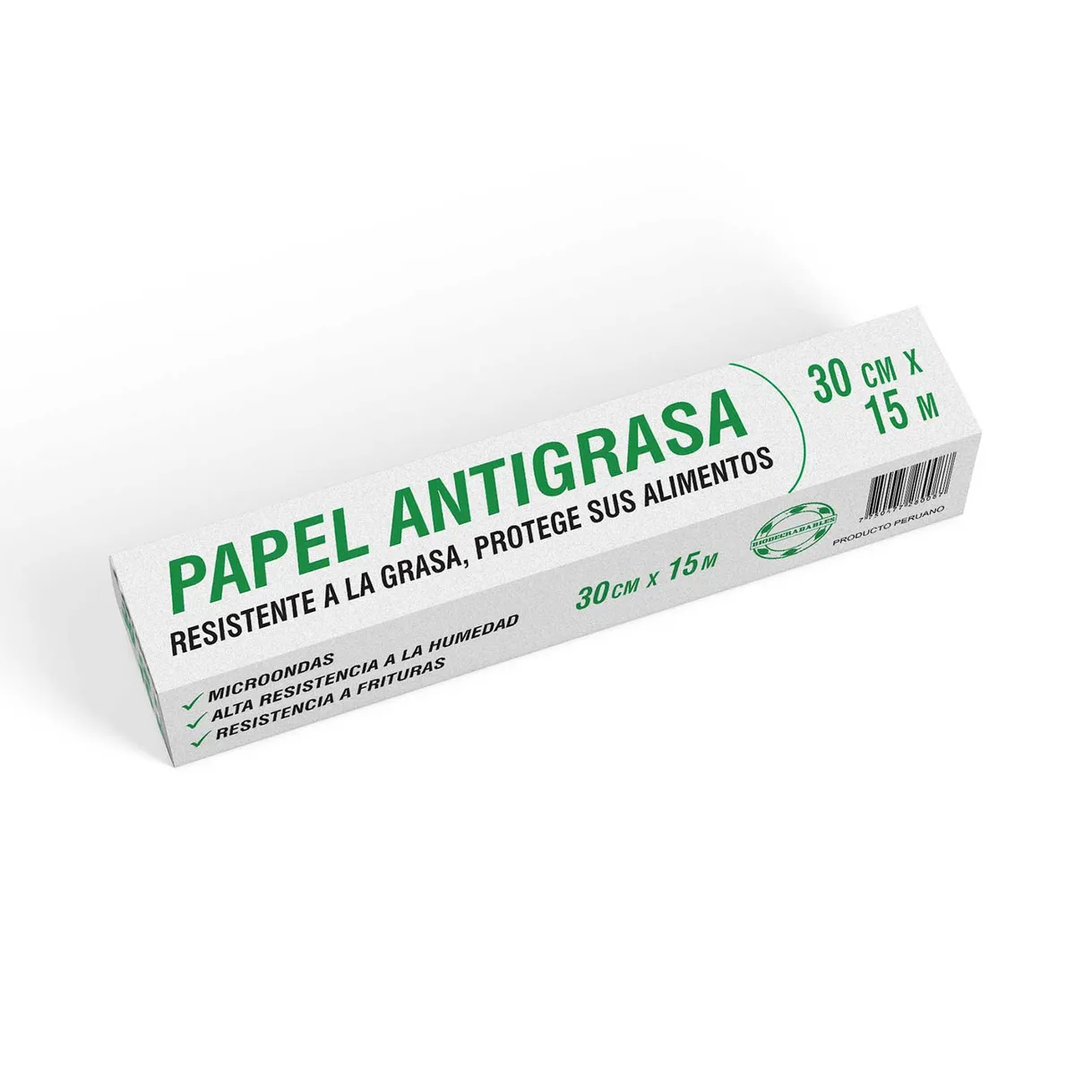 EURIKA - Rollo Papel Antigrasa Eurika 30cmx15m