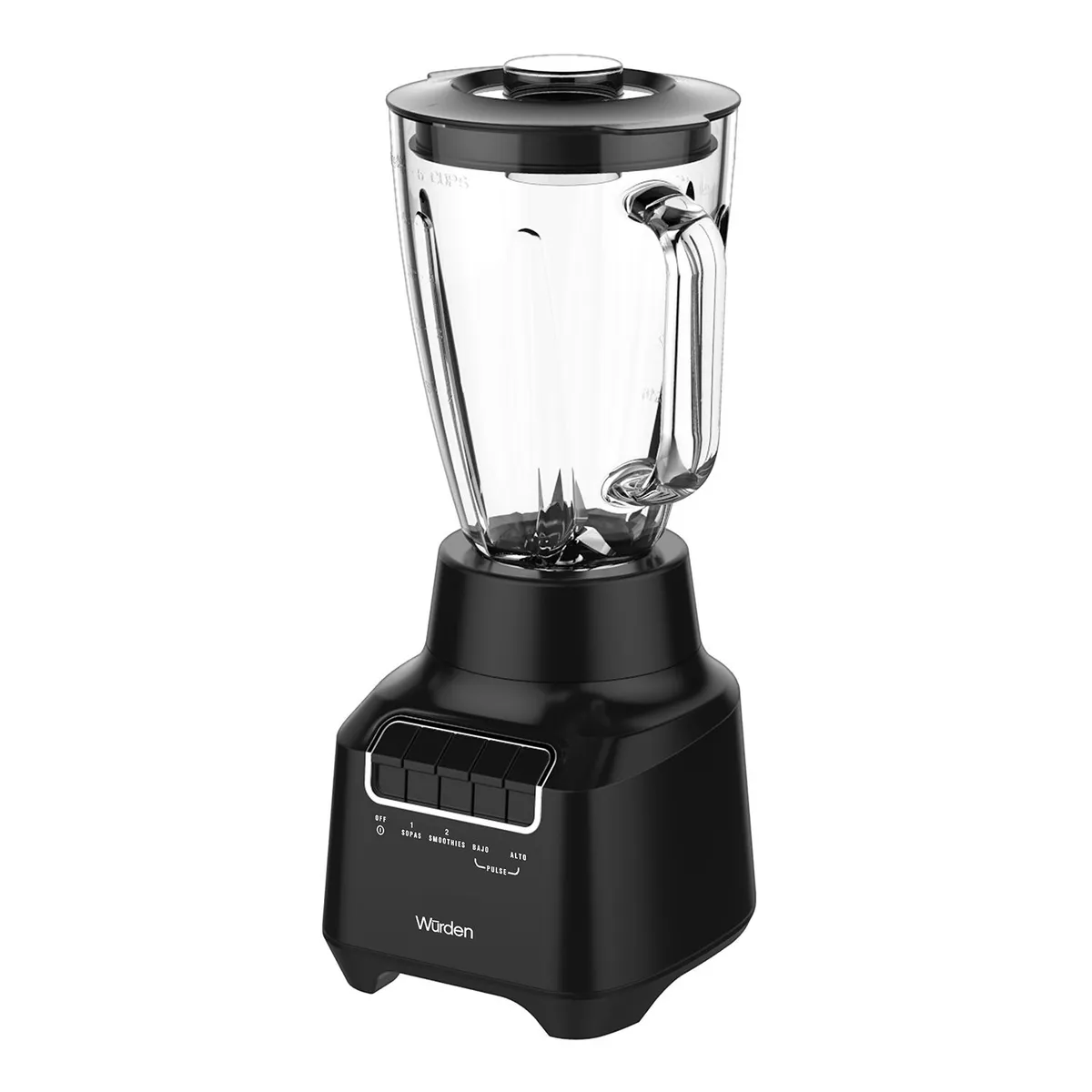 WURDEN - Licuadora 750 W Design Negro