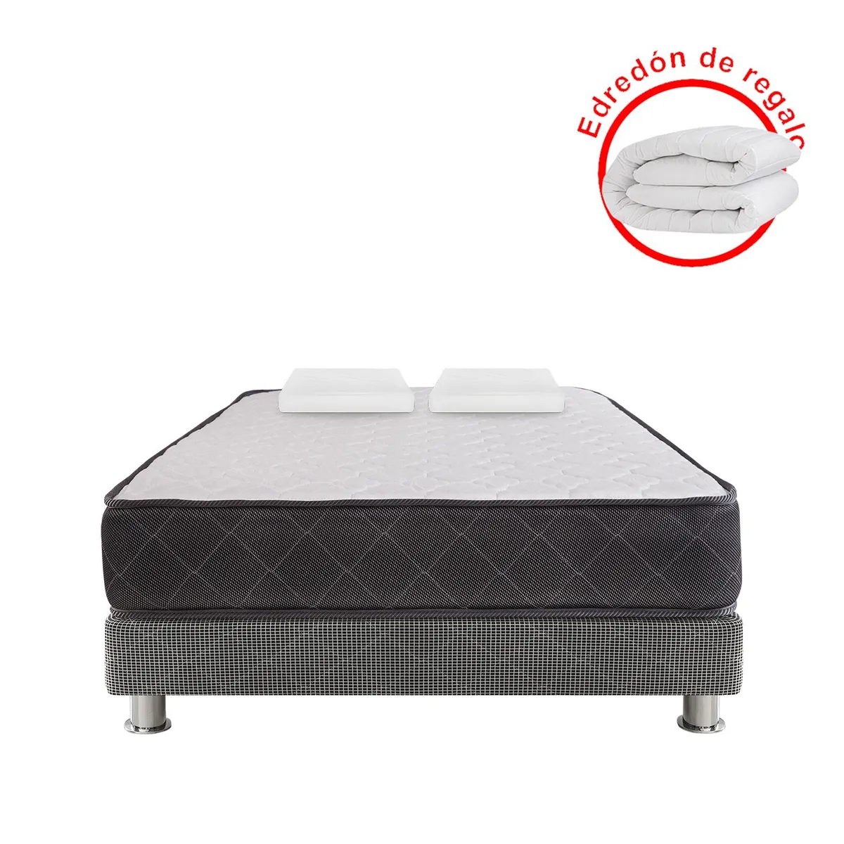 FORLI - Cama Americana Samay 1.5Plz+Edredon