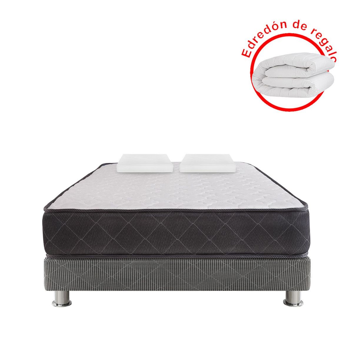 FORLI - Cama Americana Samay 2Plz+Edredon