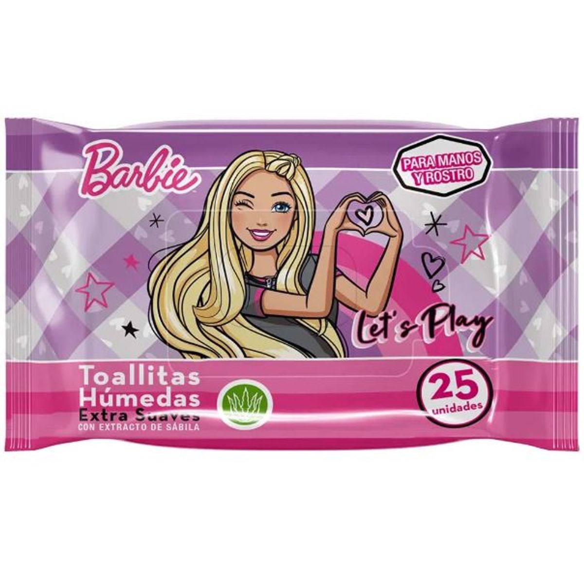 GELATTI - Toallitas Húmedas Gelatti Barbie Extra Suaves Empaque 25 Und