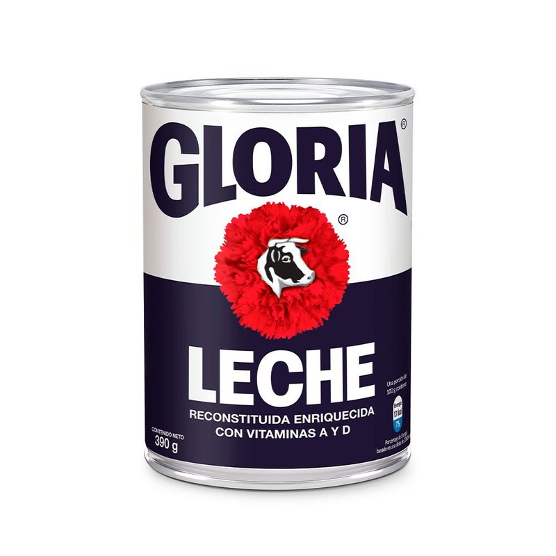GLORIA - Leche Gloria Reconstituida Entera 390 g