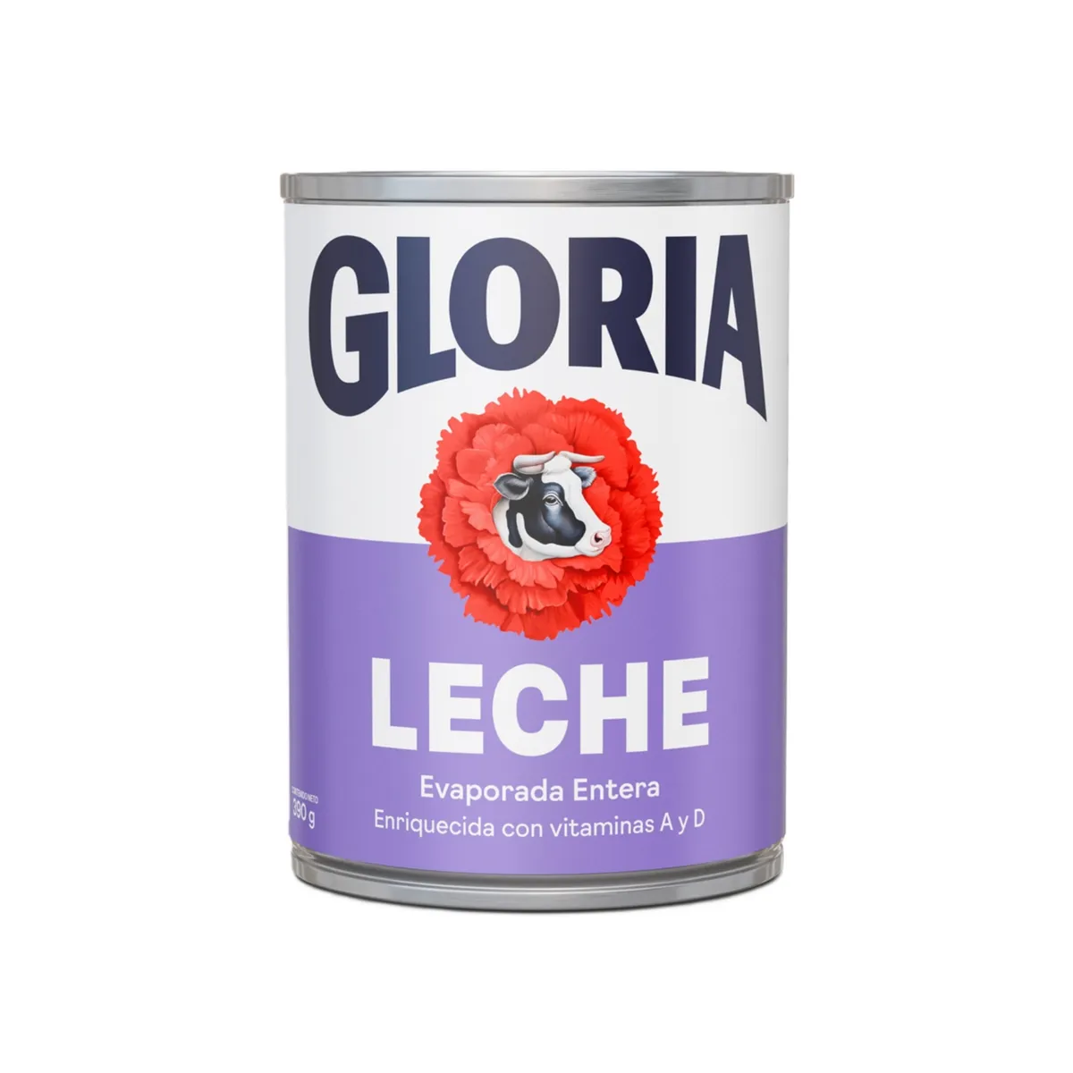 GLORIA - Leche Gloria Evaporada Entera 390 g
