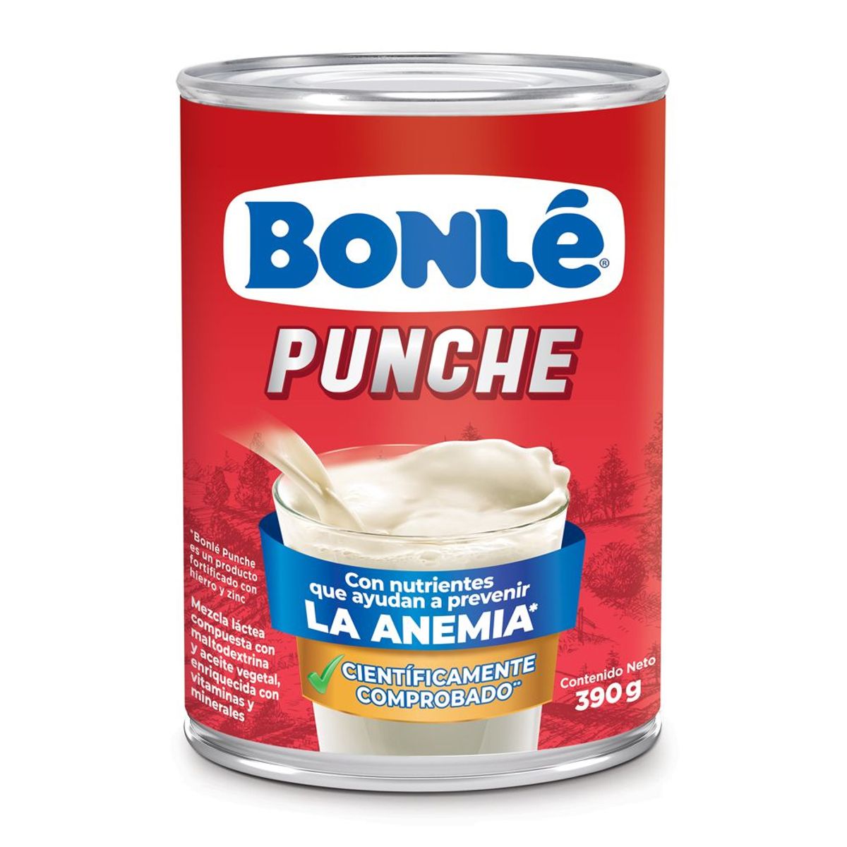 BONLE - Mezcla Láctea Bonle Punche 390 g
