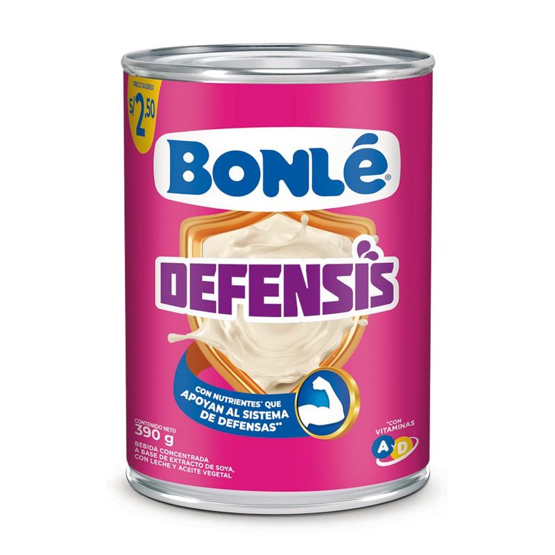 BONLE - Bebida Láctea Bonle Defensis Lata 390 g