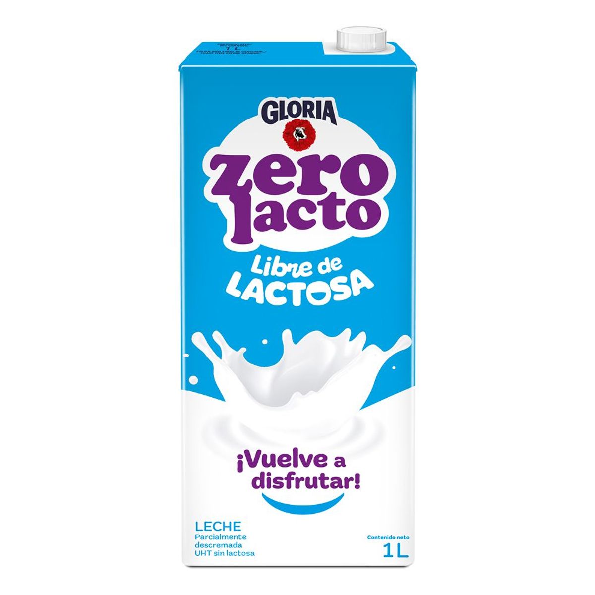 GLORIA - Leche UHT Gloria Zero Lacto Caja 1 L