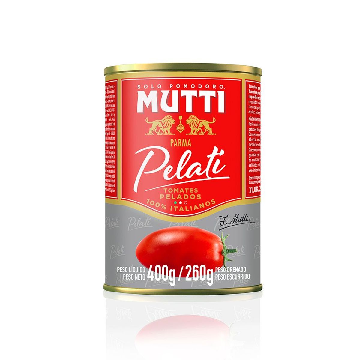 MUTTI - Tomate Pelado Mutti Lata 400 g