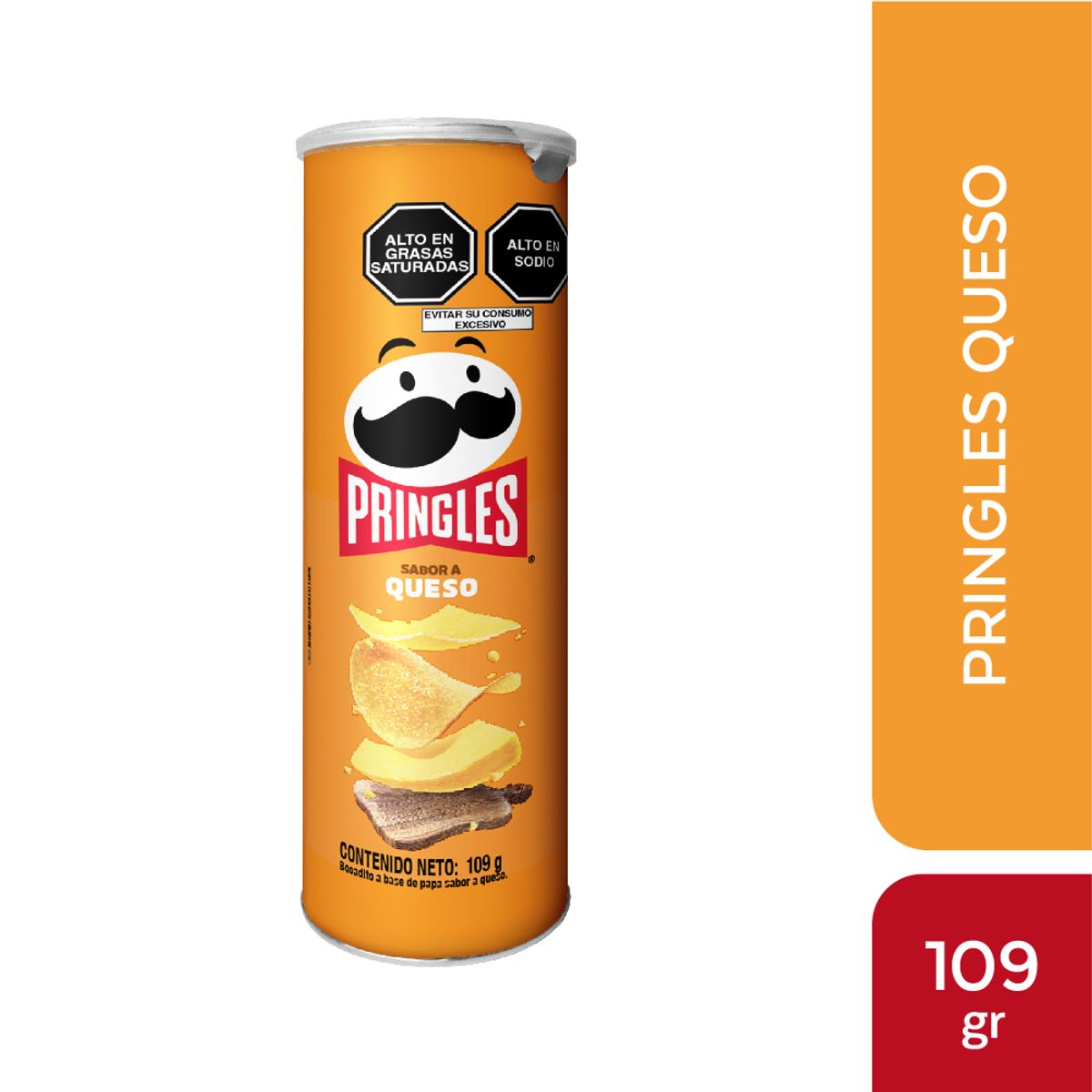 PRINGLES - Papas Pringles Queso Envase 109 g