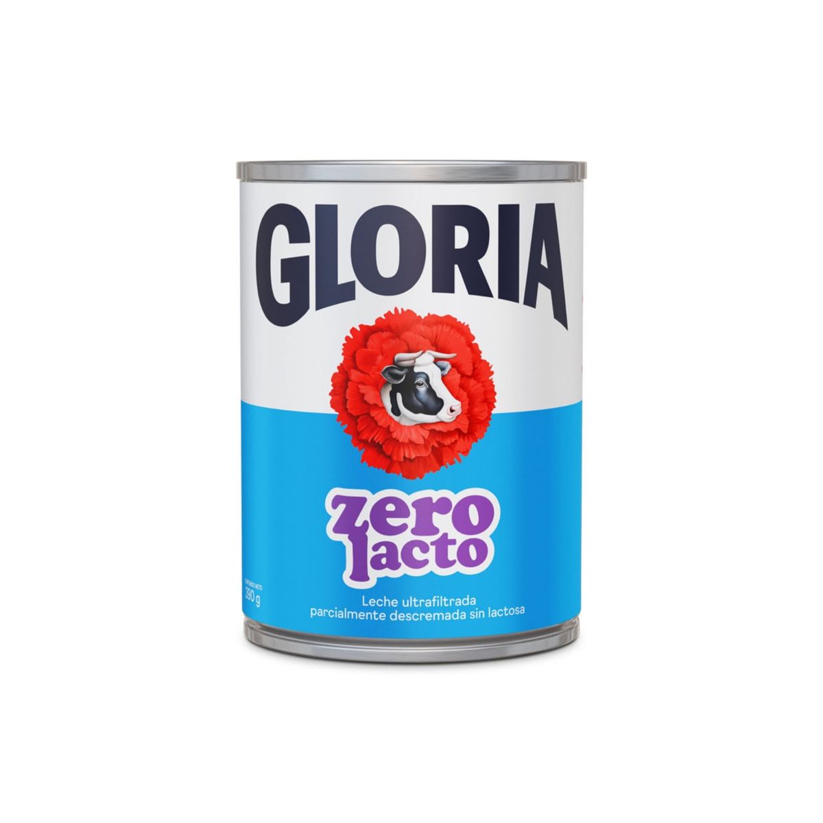 GLORIA - Leche Gloria Zero Lacto Sin Lactosa Lata 390 g