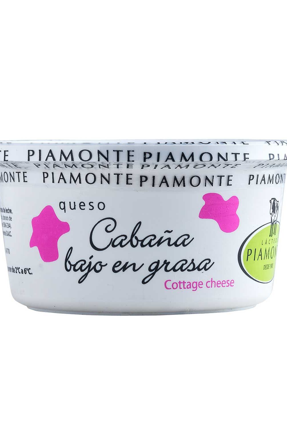 PIAMONTE - Queso Cabaña Bajo en Grasa Piamonte Empaque 250 g