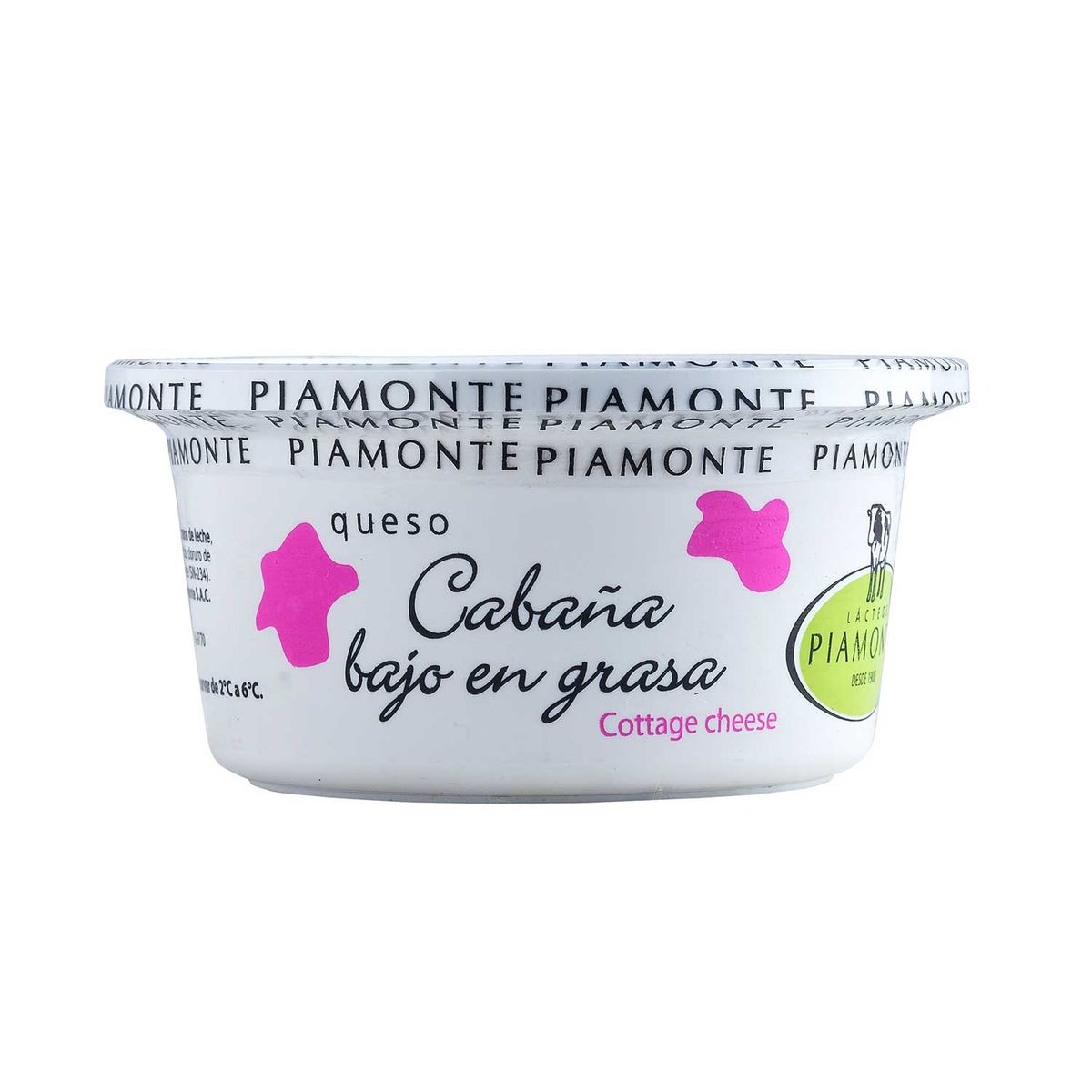 PIAMONTE - Queso Cabaña Bajo en Grasa Piamonte Empaque 250 g