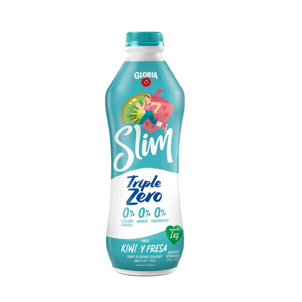 GLORIA SLIM - YOGURT SLIM KIWI FRESA GLORIA X 1KG