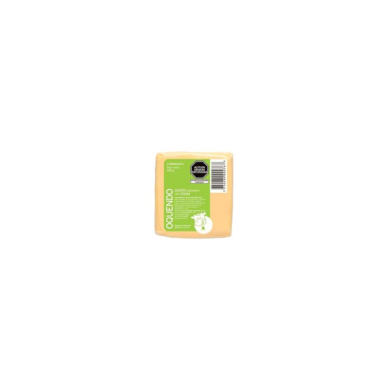 OQUENDO - Queso Edam Laminado Oquendo Empaque 200 g
