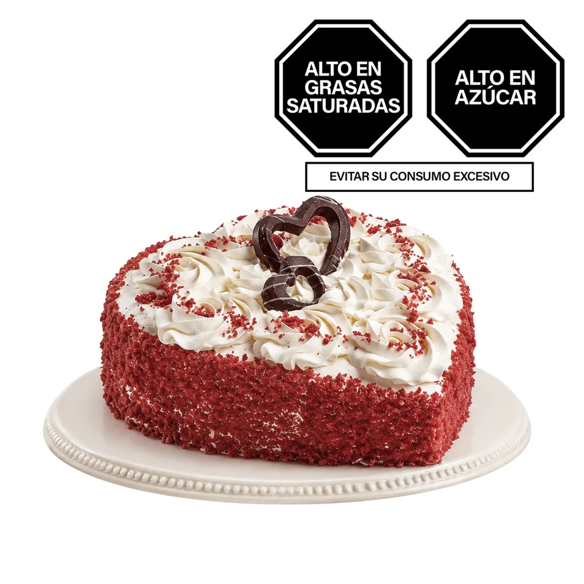 TOTTUS - Torta Tottus Corazón De Red Velvet