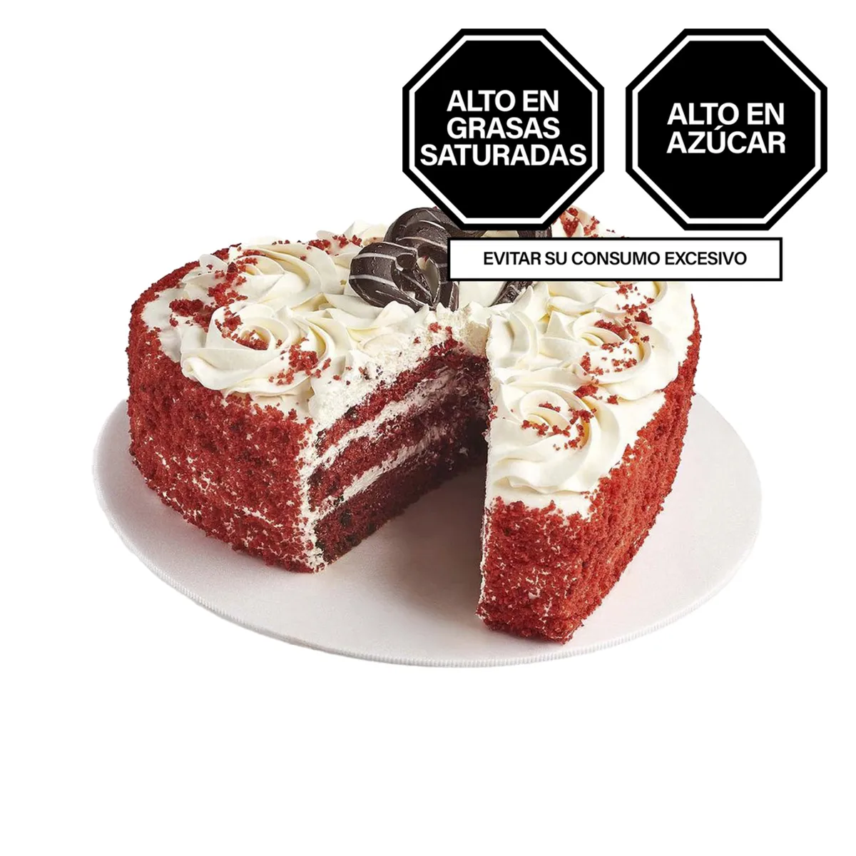 TOTTUS - Torta Tottus Corazón De Red Velvet