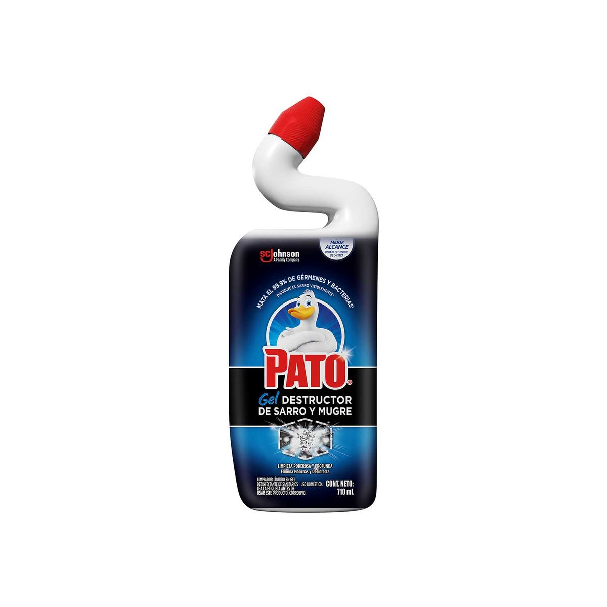 PATO - Limpiador Gel Pato Destructor de Sarro Envase 710 mL