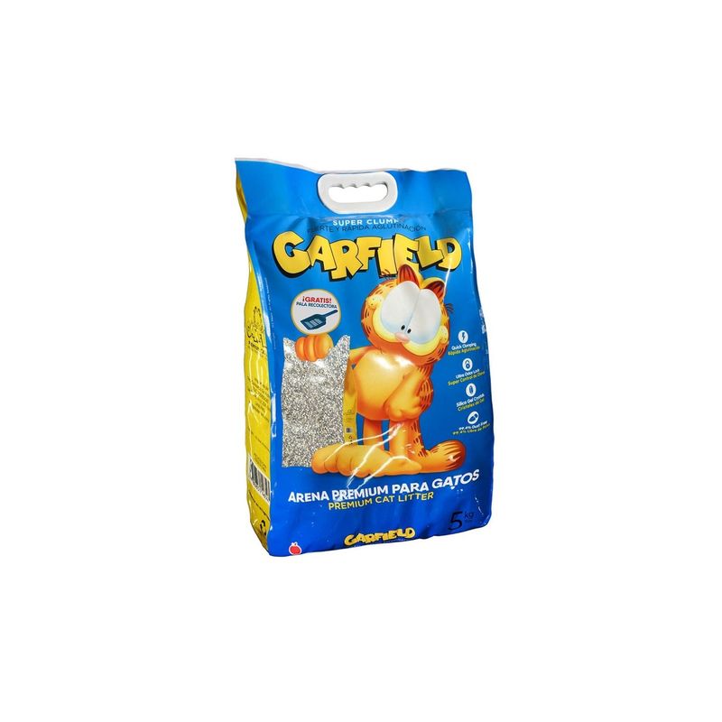 GARFIELD - Arena Garfield Gato Premium Bolsa 5 Kg